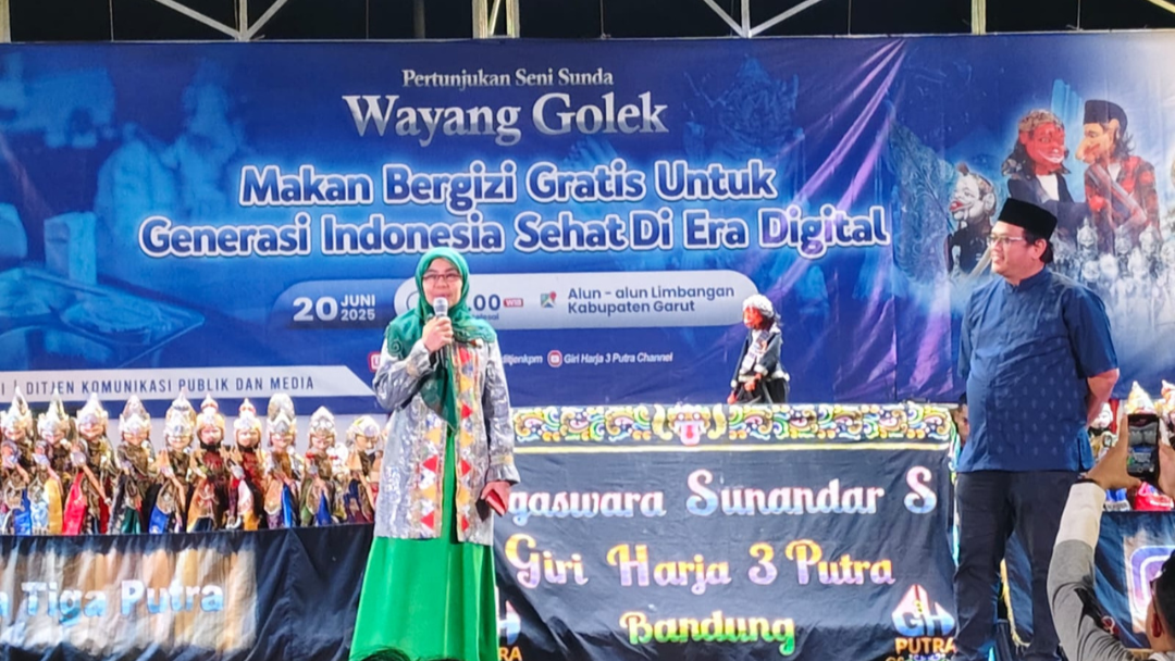picture-Sosialisasi Program MBG Dikemas Meriah Lewat Wayang Golek